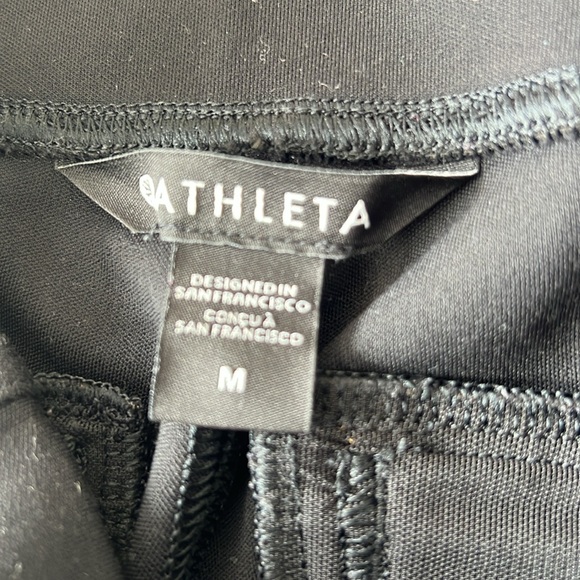 Athleta Black Wander‎ Stash Skinny Pant Size M - Picture 10 of 13